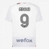 AC Milan Giroud 9 Borte 23-24 - Herre Fotballdrakt